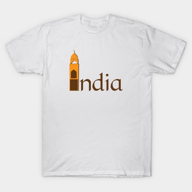 India T-Shirt by dddesign